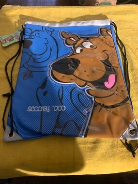 Scooby-Doo Kids Blue Drawstring Bag